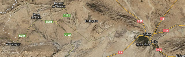 redeyef-gafsa-map