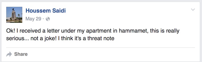 Houssem-Saidi-menace